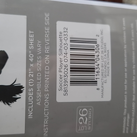 NIP WALL DECALS LOT 26 DESIGNS SOCCER - Picture 5 of 6